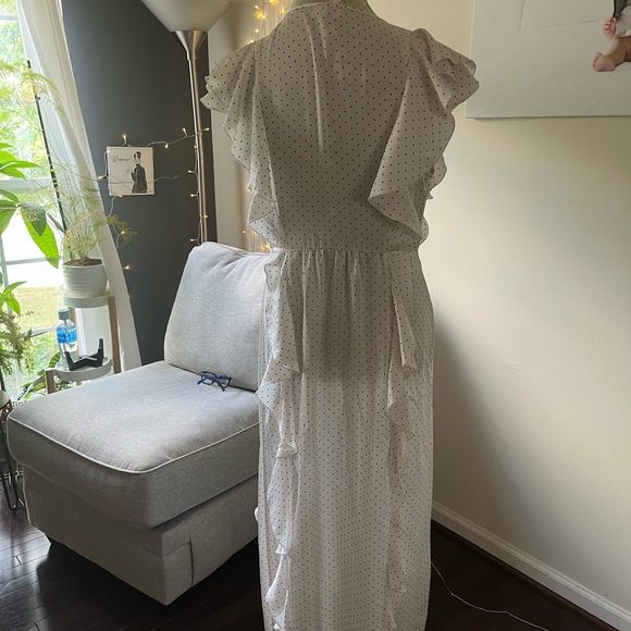 VICTORIA'S SECRET Ruffle Maxi Robe Kimono - Picture 4 of 5